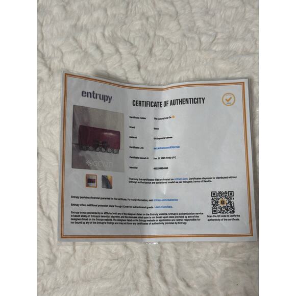 Authentic Gucci GG Supreme Web Bow Continental Wallet – Red Leather – Excellent - Picture 8 of 8